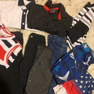 Boy's Clothing Lot of 10 Piece Bundle Size 24M/2T